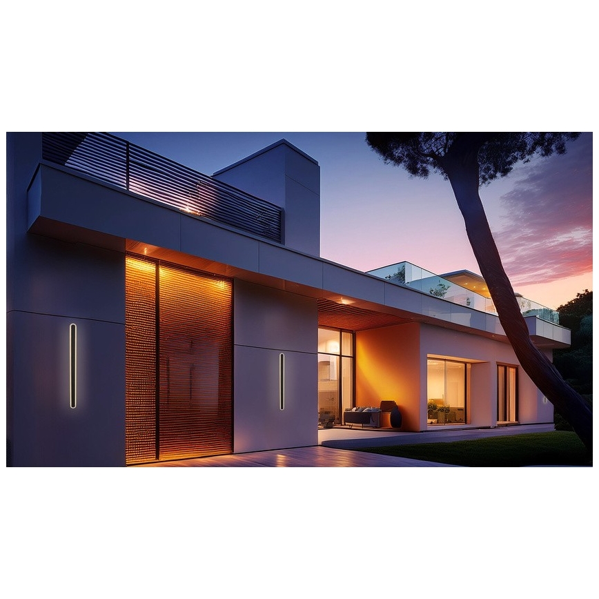 Applique a LED da esterno STICK LED/12W/230V IP65 3000K 30 cm
