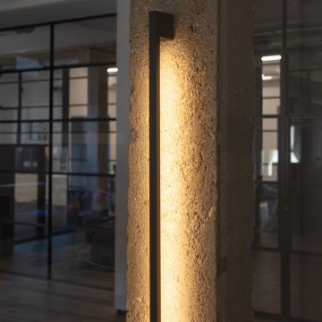 Applique a LED da esterno YALTE LED/10W/230V 3000K IP54 nero