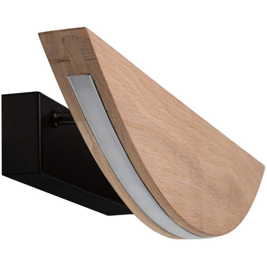 Applique a LED dimmerabile DUBAI LED/6,5W/230V quercia