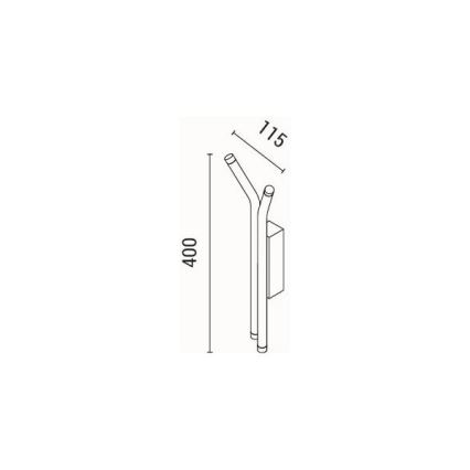 Applique a LED LED/10W/230V 3000K