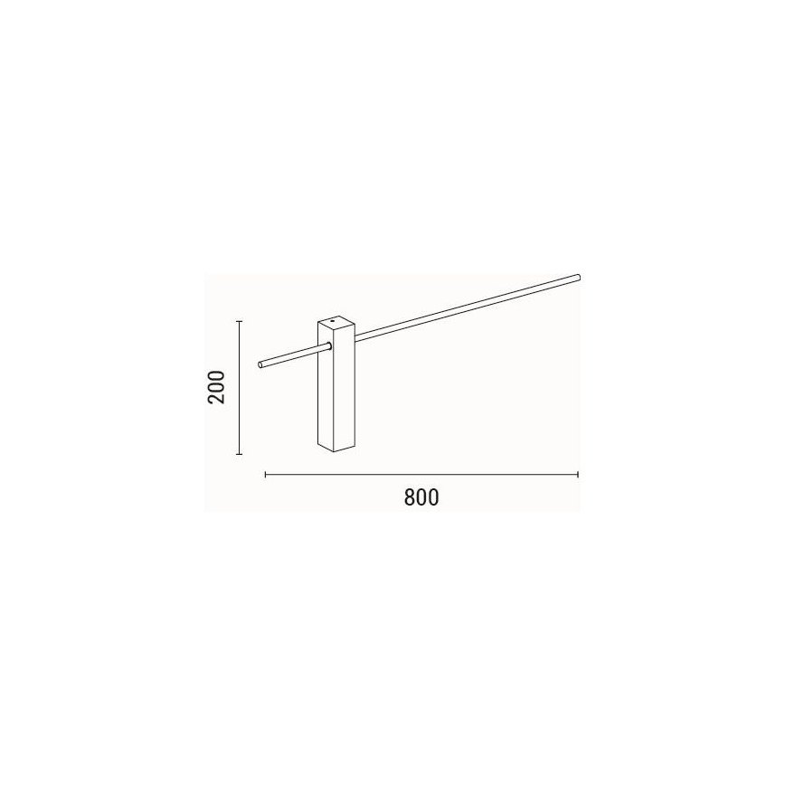 Applique a LED LED/10W/230V 3000K