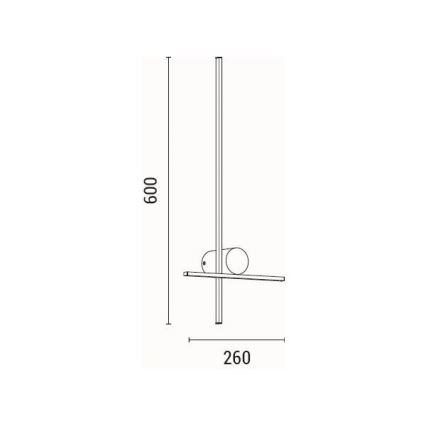 Applique a LED LED/12W/230V 3000K