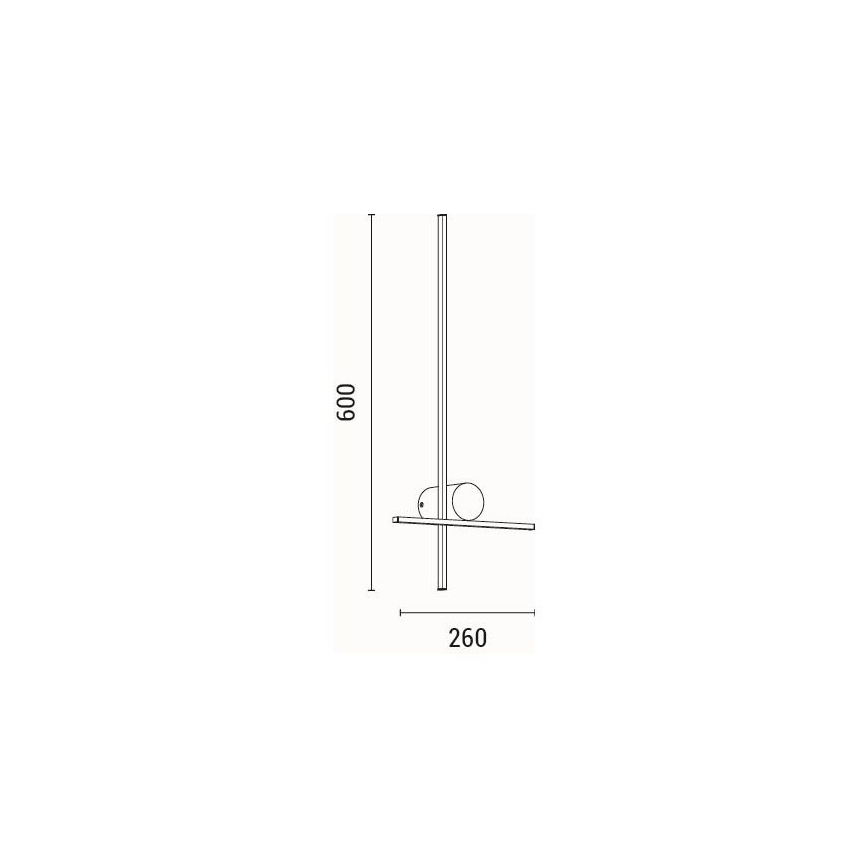 Applique a LED LED/12W/230V 3000K
