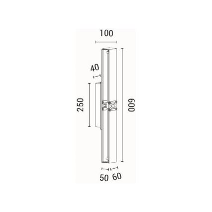Applique a LED LED/13W/230V 3000K