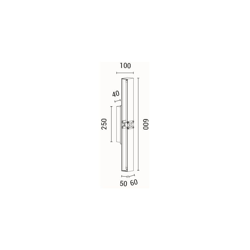 Applique a LED LED/13W/230V 3000K