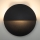 Applique a LED LUNA LED/7W/230V diametro 26 cm nero