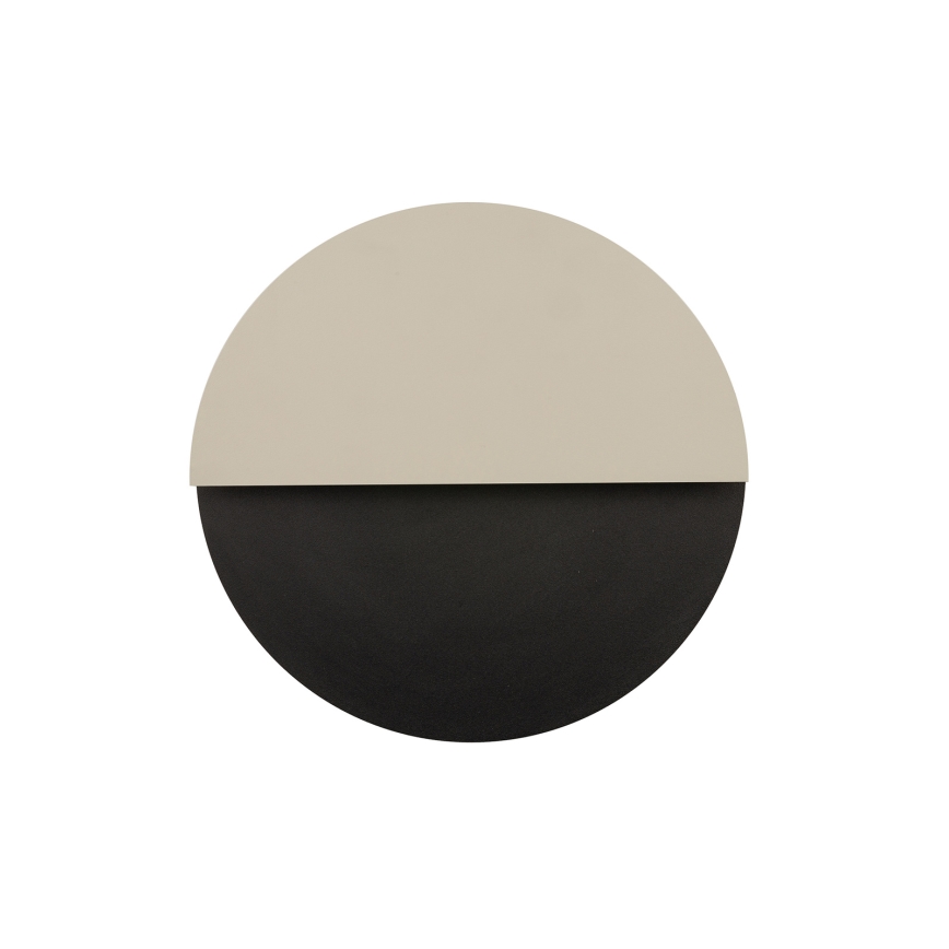 Applique a LED LUNA LED/7W/230V diametro 36 cm nero/beige