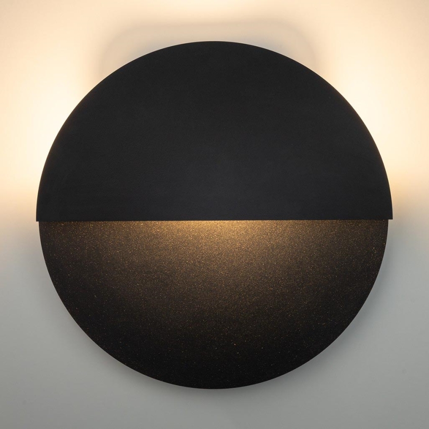 Applique a LED LUNA LED/7W/230V diametro 36 cm nero