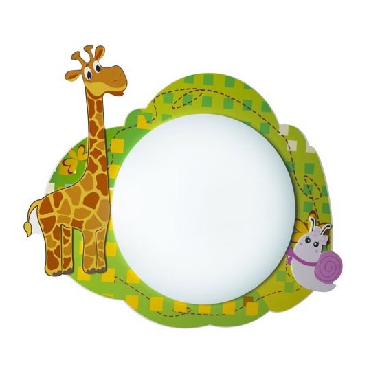 Applique a LED per bambini 1xLED/15W/230V giraffa