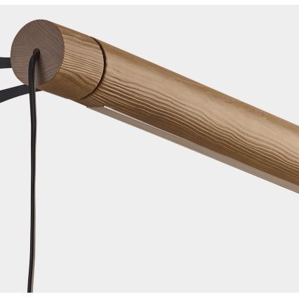 Applique a LED ROLLO LED/30W/230V legno