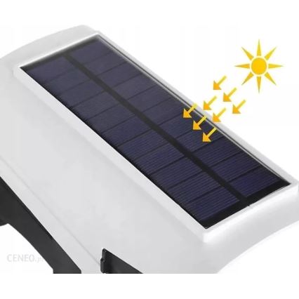 LED Telecamera di sicurezza fittizia solare con sensore KAMERA LED/1W/3,7V 1200 mAh IP44 + telecomando