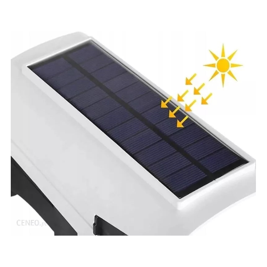 LED Telecamera di sicurezza fittizia solare con sensore KAMERA LED/1W/3,7V 1200 mAh IP44 + telecomando