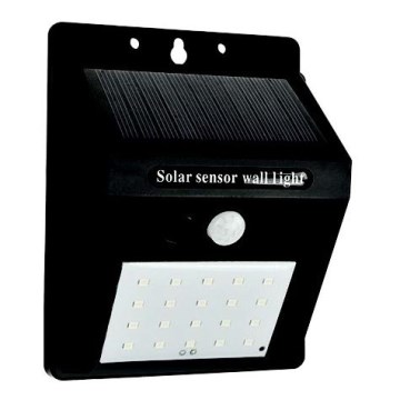 Applique a LED solare con sensore LED/0,55W/3,7V 1200mAh 6500K IP65