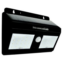 Applique a LED solare con sensore LED/1,2W/3,7V 6500K IP65
