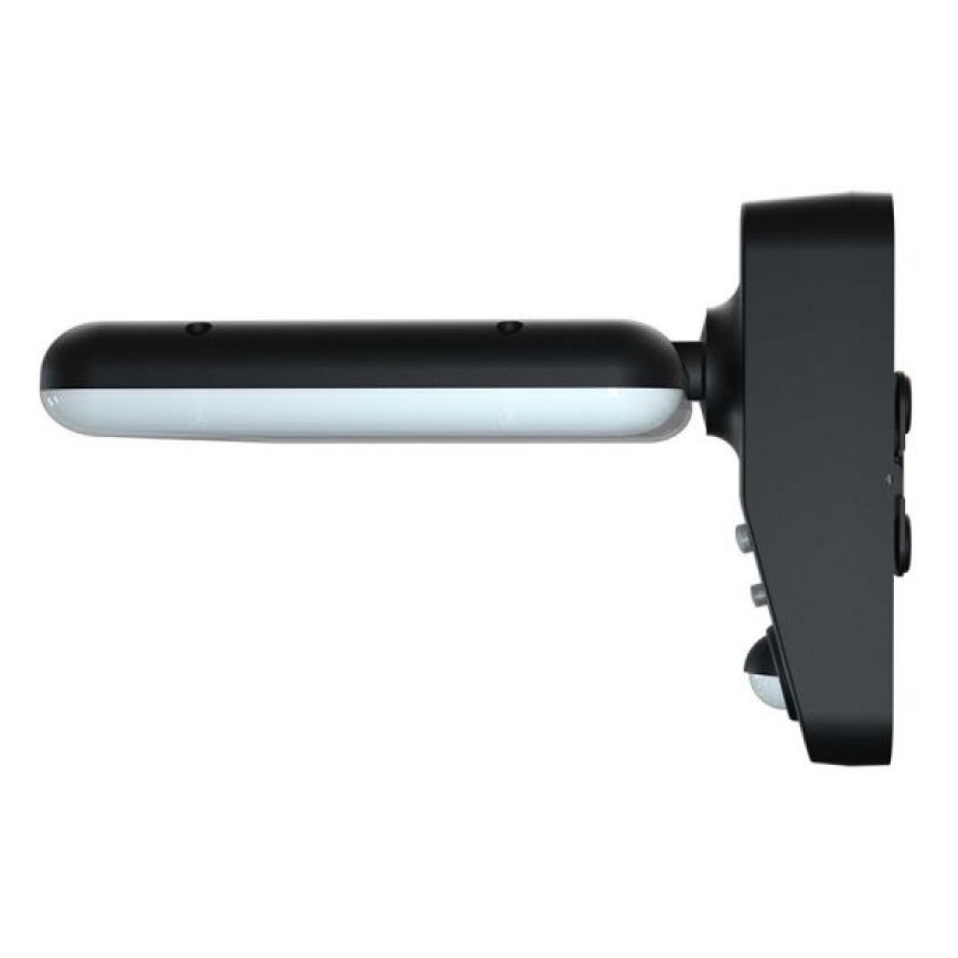 Applique a LED solare con sensore LED/15W/3,2V 4000K/6000K IP65 nero