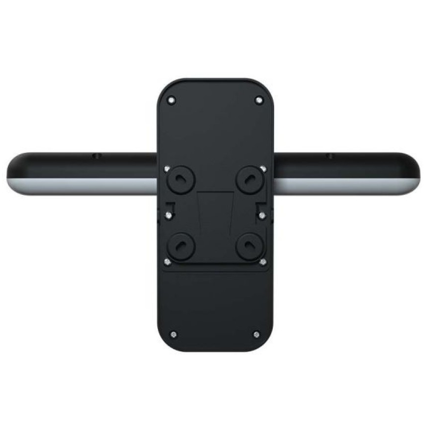 Applique a LED solare con sensore LED/15W/3,2V 4000K/6000K IP65 nero