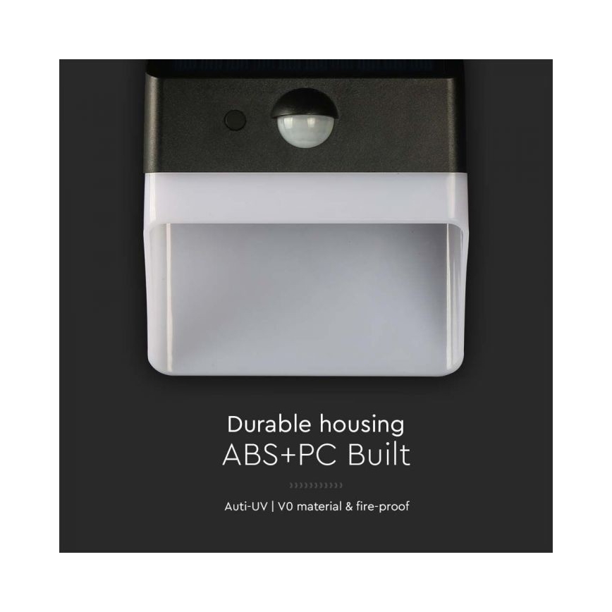 Applique a LED solare con sensore LED/2W/3,7V 4000K IP65