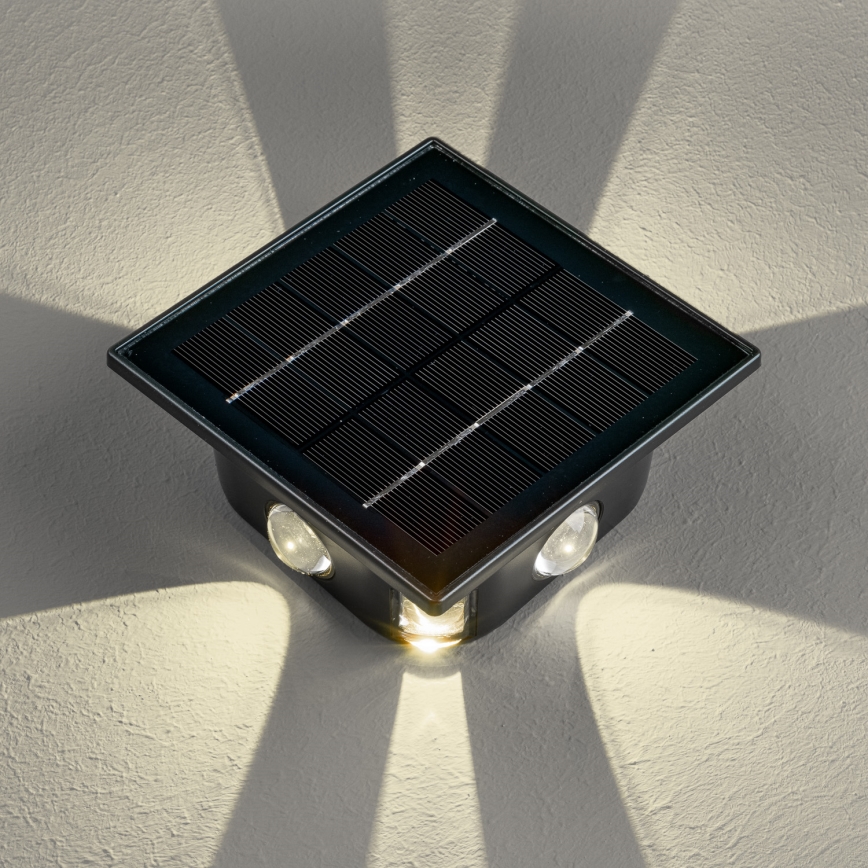 Applique a LED solare con sensore LED/2W/5V IP54 1300 mAh