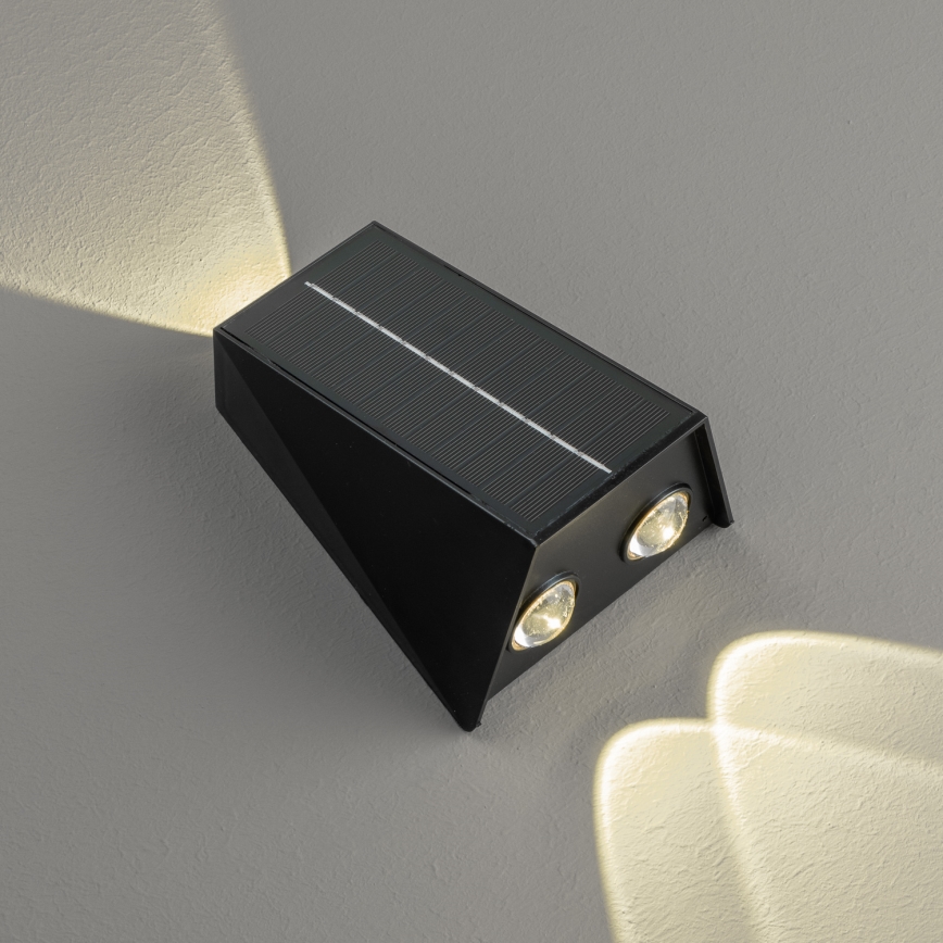 Applique a LED solare con sensore LED/2W/5V IP54 1300 mAh