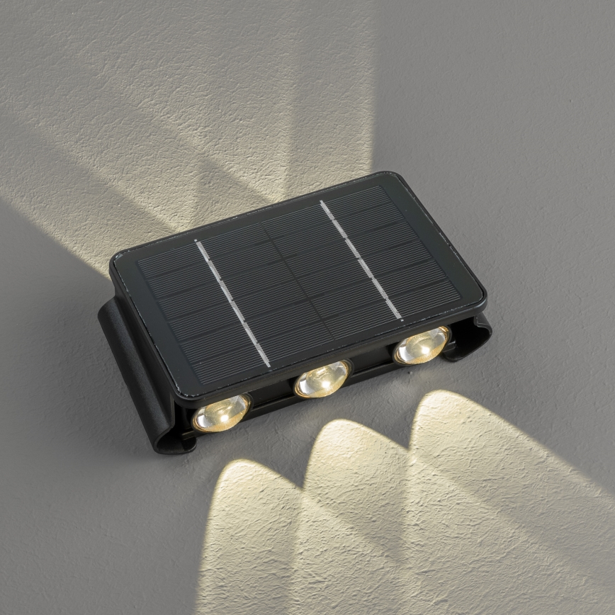 Applique a LED solare con sensore LED/2W/5V IP54 1300 mAh