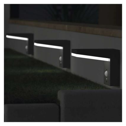 Applique a LED solare con sensore LED/4,4W/3,7V 2200 mAh IP44
