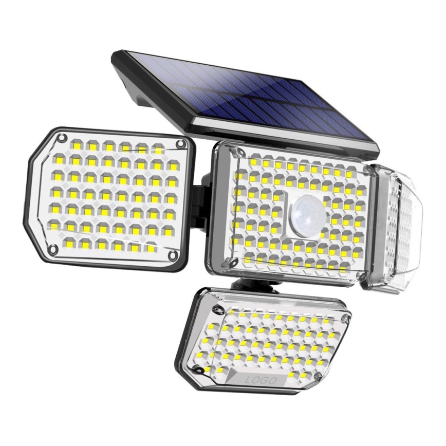 Applique a LED solare con sensore LED/5W/5,5V 3000K/6500K IP44 1200 mAh