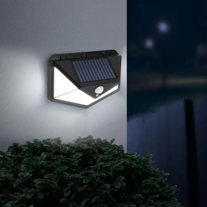 Applique a LED solare con sensore LED/5W/5,5V IP65 1200 mAh