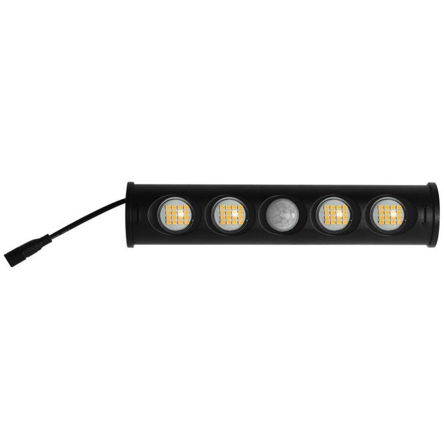 Applique a LED solare con sensore LED/8W/3,7V IP65 4000K 4000 mAh