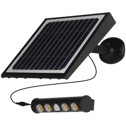 Applique a LED solare con sensore LED/8W/3,7V IP65 4000K 4000 mAh