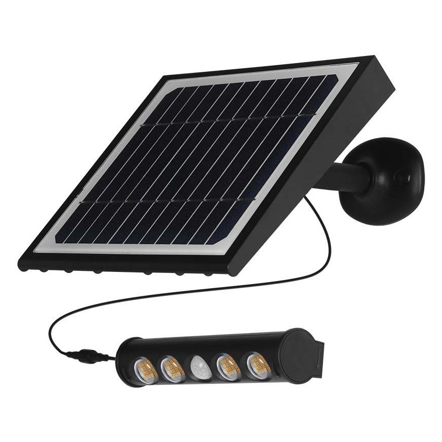Applique a LED solare con sensore LED/8W/3,7V IP65 4000K 4000 mAh