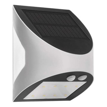 Applique a LED solare con sensore LUMI LED/3,7W IP54 bianco