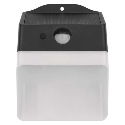 Applique a LED solare con sensore LUMI LED/3,7W IP65 nero