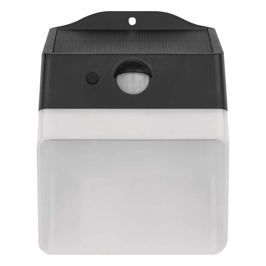 Applique a LED solare con sensore LUMI LED/3,7W IP65 nero