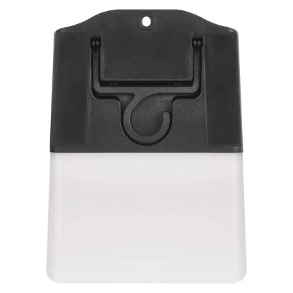 Applique a LED solare con sensore LUMI LED/3,7W IP65 nero