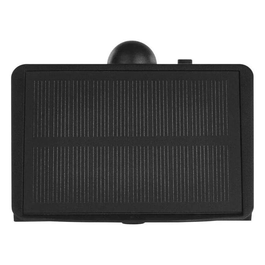Applique a LED solare con sensore LUMI LED/3,7W IP65 nero