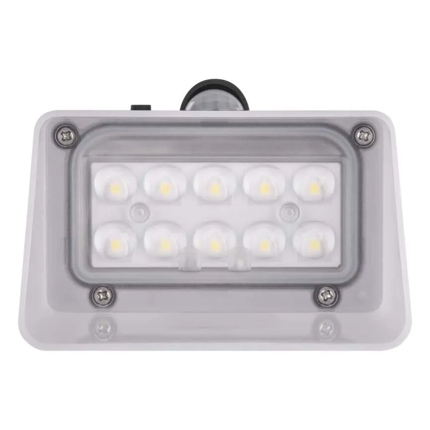Applique a LED solare con sensore LUMI LED/3,7W IP65 nero