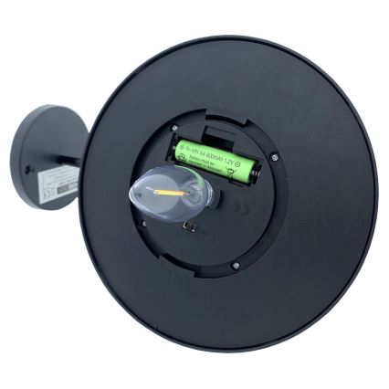 Applique a LED solare LED/0,5W/1,2V 600 mAh IP44 nero