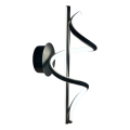 Applique a LED TWIST LED/12W/230V nero