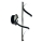 Applique a LED TWIST LED/12W/230V nero
