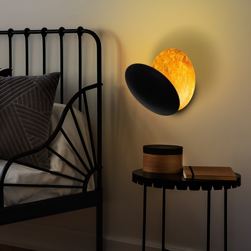 Applique a LED YOSMA LED/5W/230V 3000K nero/rame