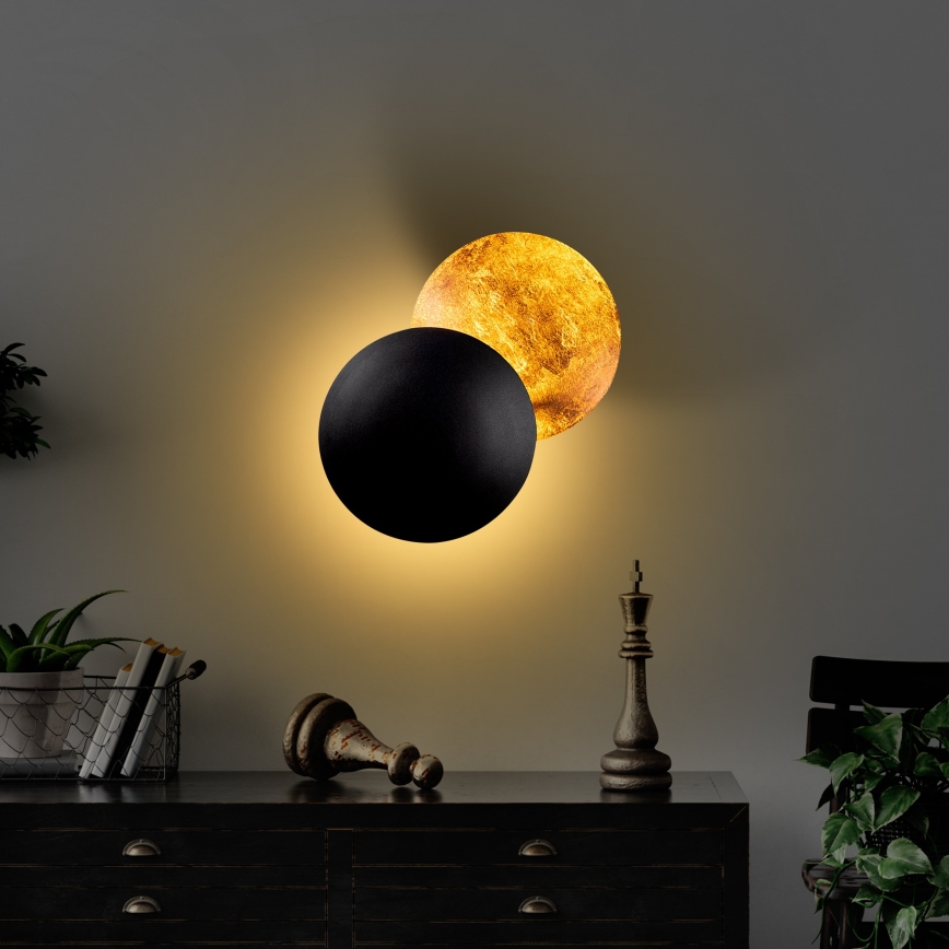 Applique a LED YOSMA LED/5W/230V 3000K nero/rame