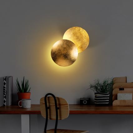 Applique a LED YOSMA LED/5W/230V 3000K oro