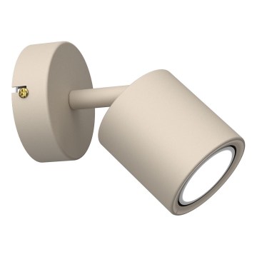 Applique a spot da parete DEMIA 1xGU10/8W/230V beige