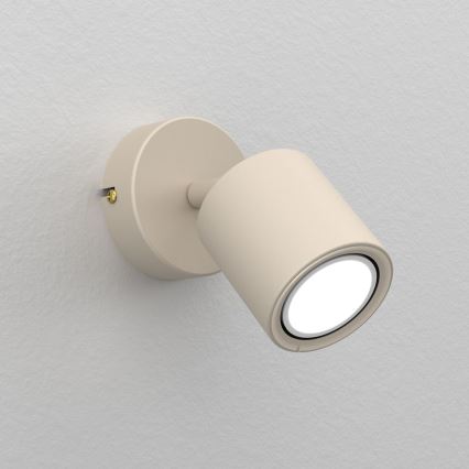 Applique a spot da parete DEMIA 1xGU10/8W/230V beige
