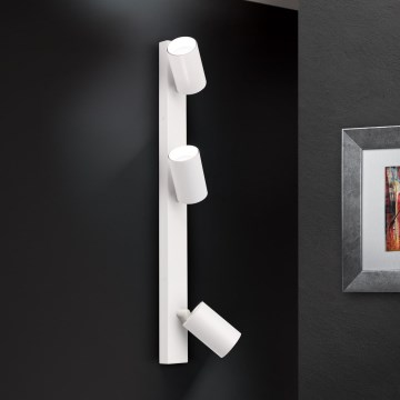 Applique a spot SEAN 3xGU10/13W/230V bianca