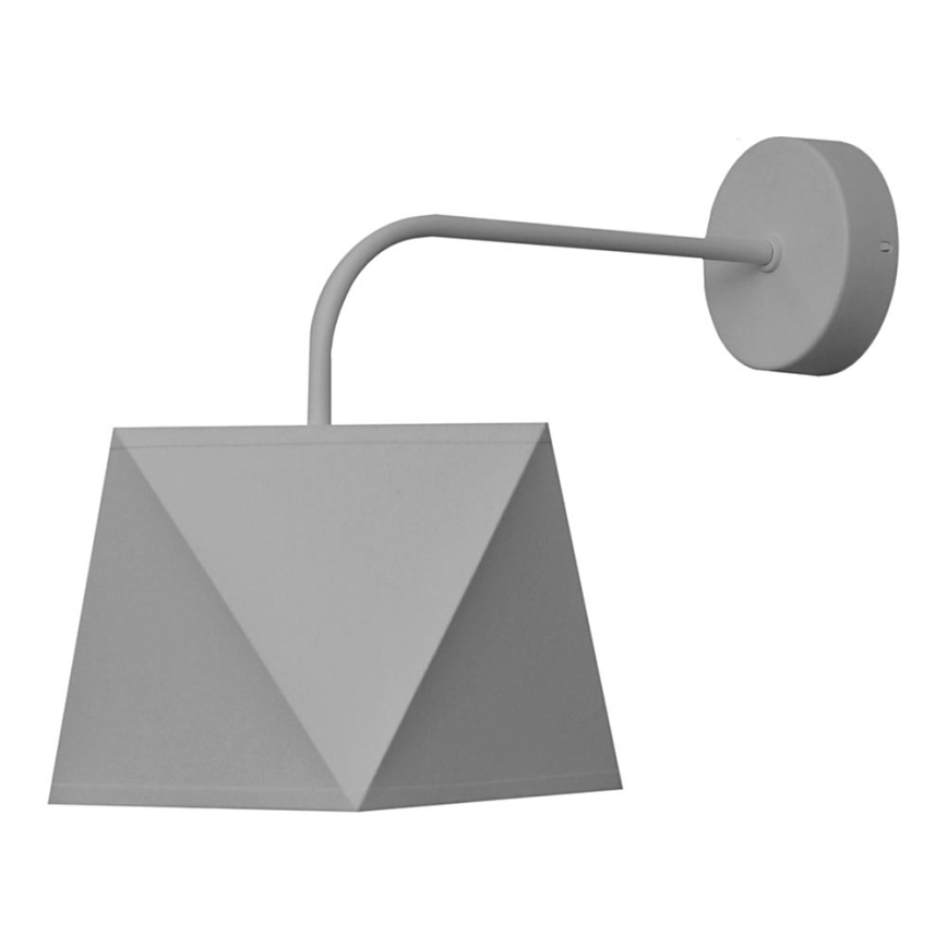 Applique ADAMANT 1xE27/15W/230V grigio