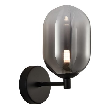 Applique ALIAS 1xG9/8W/230V nero/grigio