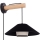 Applique AMIGO 1xE27/25W/230V quercia