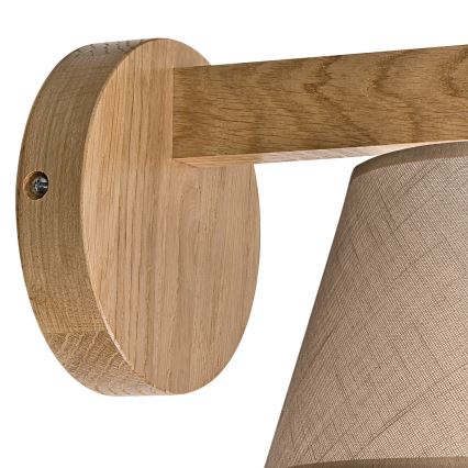 Applique ANTONIO 1xE14/40W/230V quercia