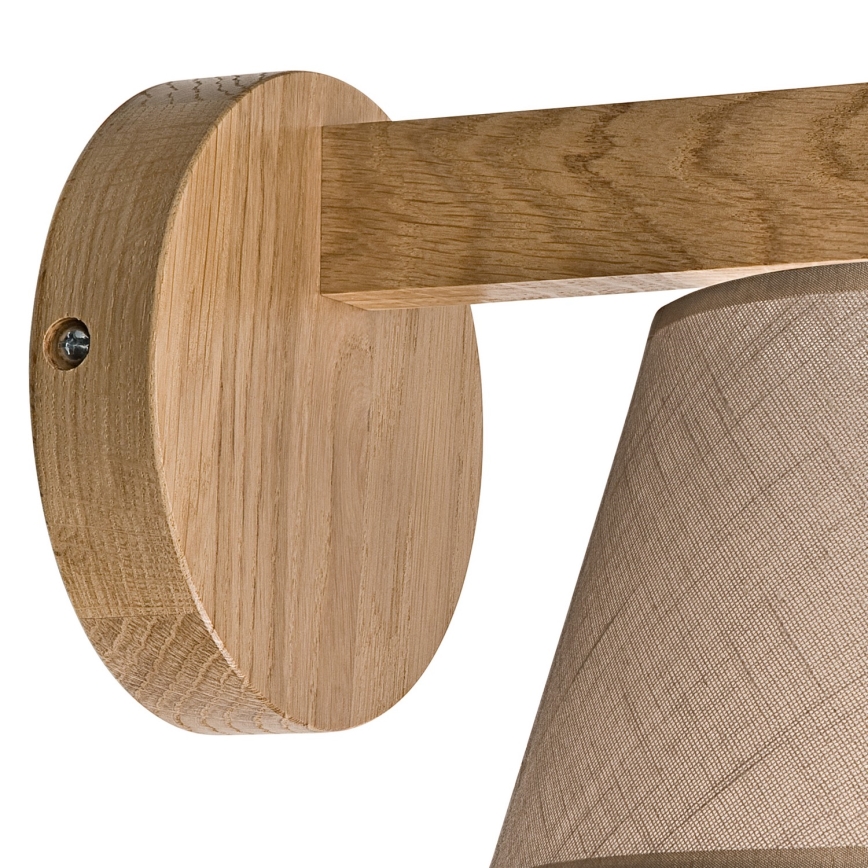 Applique ANTONIO 1xE14/40W/230V quercia